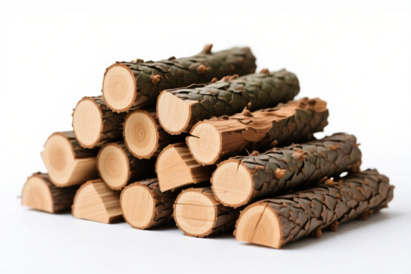 Coniferous Pointed Wood Piles