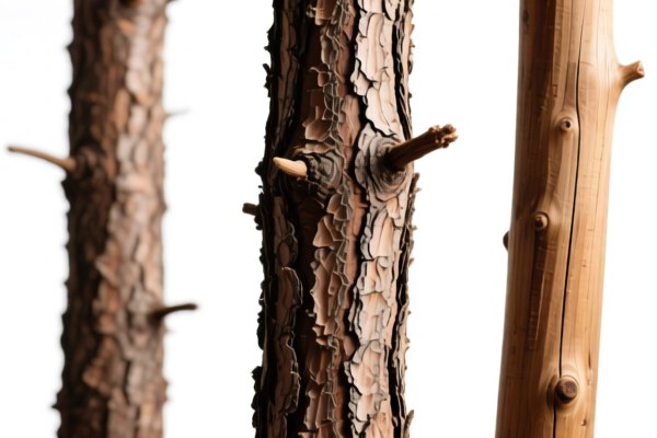 Coniferous Rough Wood Poles