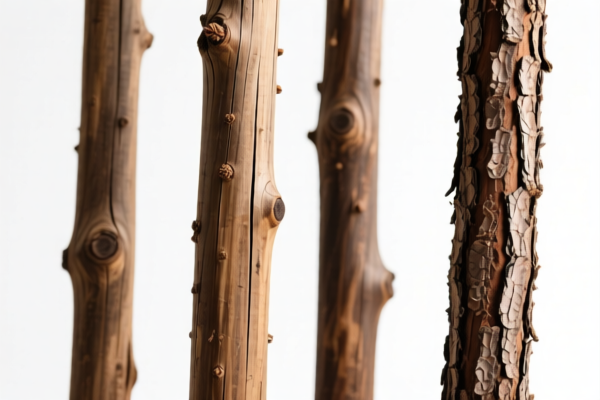 Coniferous Rough Wood Poles