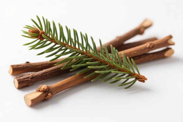 Coniferous Roughly Trimmed Wooden Sticks