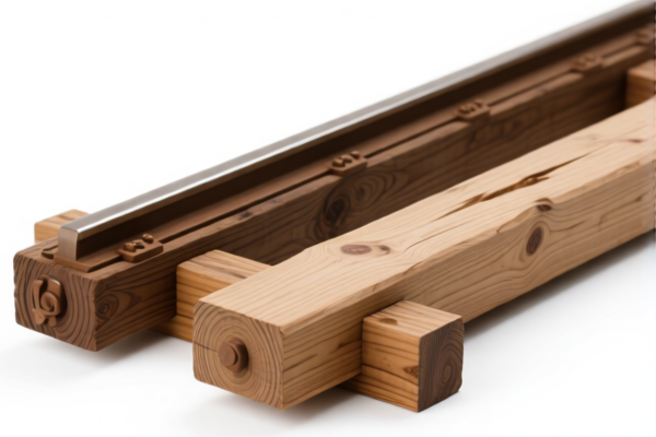 Coniferous Wood Railway Sleepers