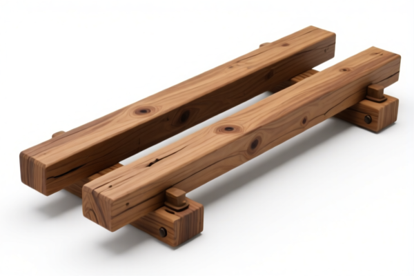 Coniferous Wood Sleepers for Mining Railways