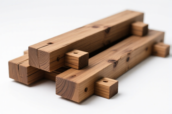 Coniferous Wood Sleepers for Mining Railways