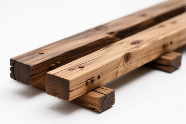 Preserved Coniferous Wood Railway Sleepers