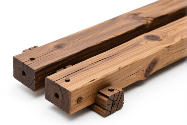 Preserved Coniferous Wood Railway Sleepers