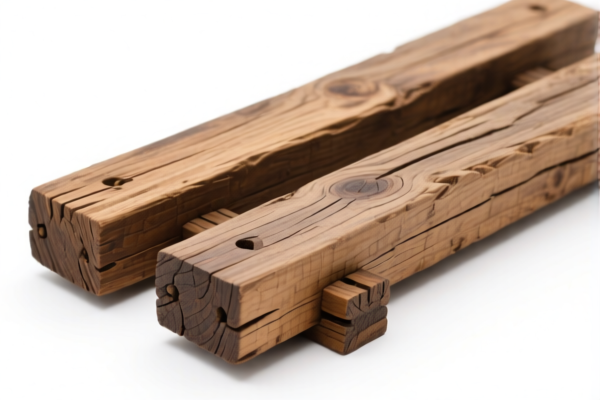 Preserved Coniferous Wood Railway Sleepers