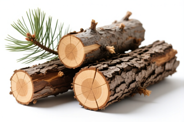 Eastern White Pine Rough Logs