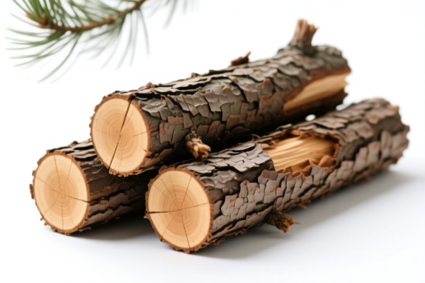 Eastern White Pine Rough Logs