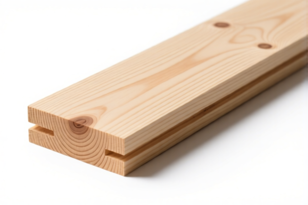 Planed pine sawn timber