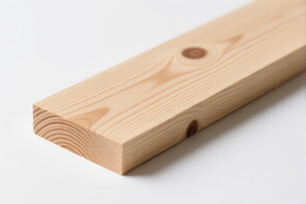 Planed pine sawn timber