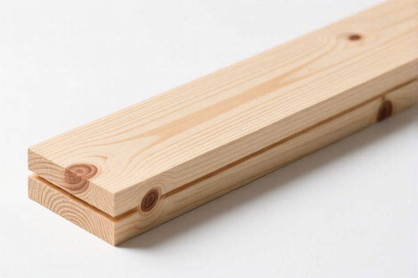 Sanded pine sawn timber