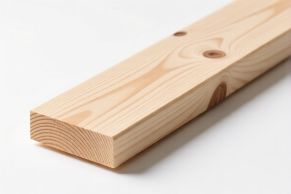 Sanded pine sawn timber