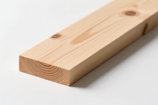 Untreated pine lumber
