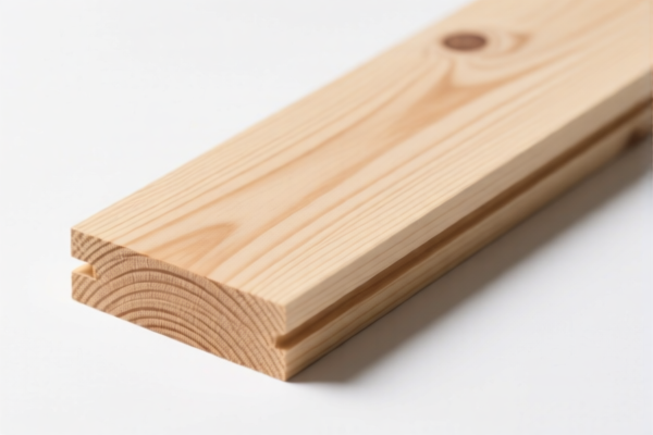 Untreated pine lumber
