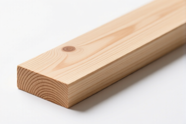 Untreated pine wood