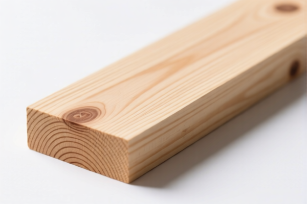 Untreated pine wood