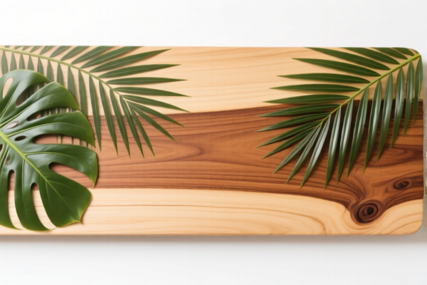 Tropical wood sawn or chipped lengthwise, sliced or peeled White Lauan wood board (unplaned, unsanded or end