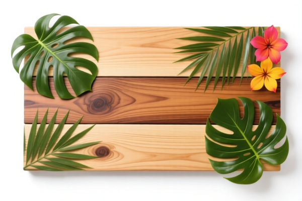 Tropical wood sawn or chipped lengthwise, sliced or peeled White Lauan wood board (unplaned, unsanded or end