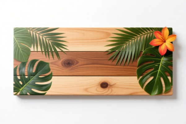 Tropical wood sawn or chipped lengthwise, sliced or peeled White Lauan wood board (unplaned, unsanded or end