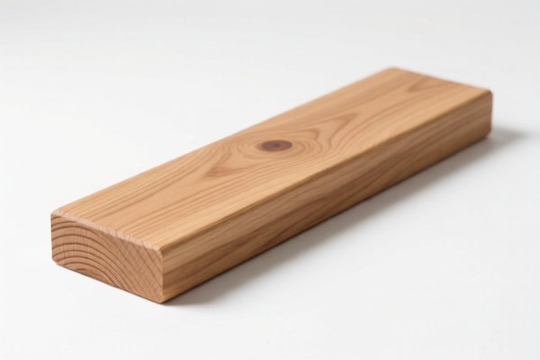 Oak planed sawn wood