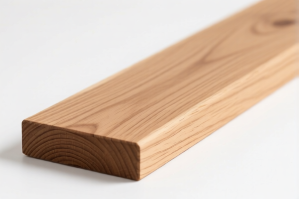 Oak planed sawn wood