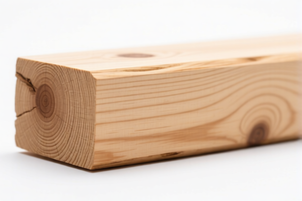 Oak sawn lengthwise wood