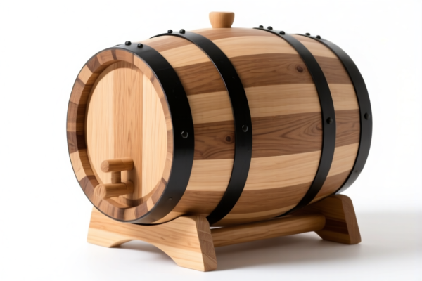 Oak wood sawn for barrels