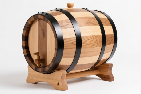 Oak wood sawn for barrels