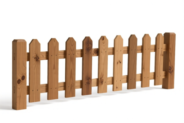 Oak wood sawn for fences