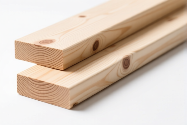 Beech wood lumber