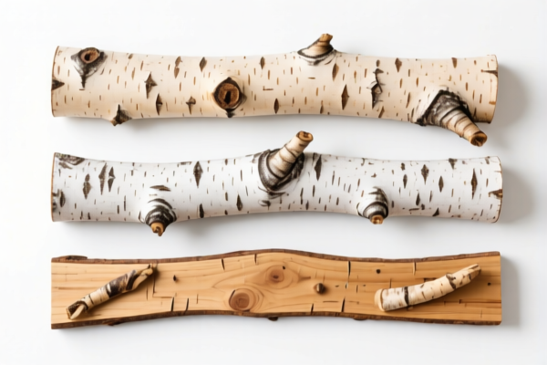 Birch decorative boards
