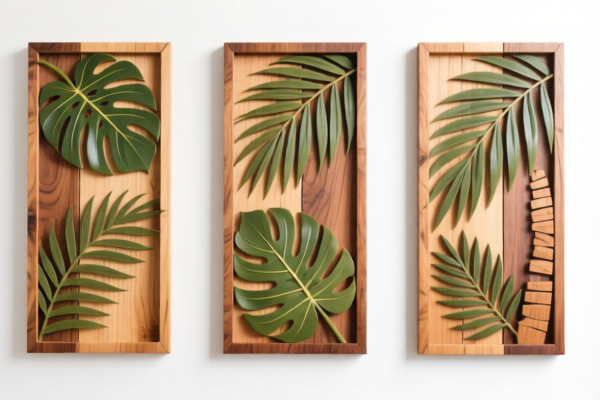 Tropical Wood Decorative Panels