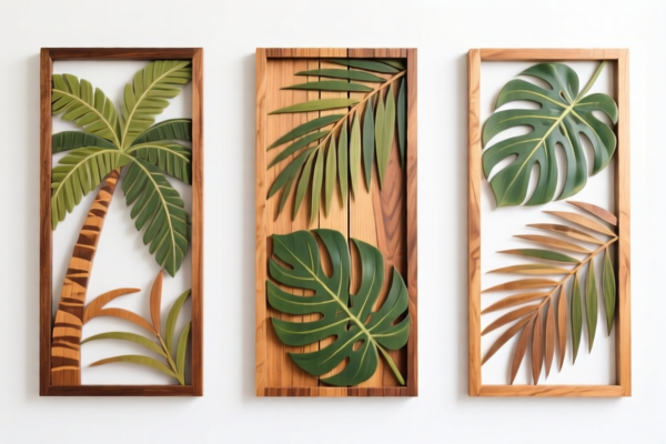 Tropical Wood Decorative Panels