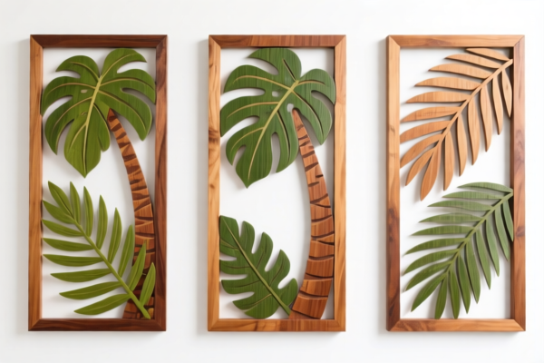Tropical Wood Decorative Panels