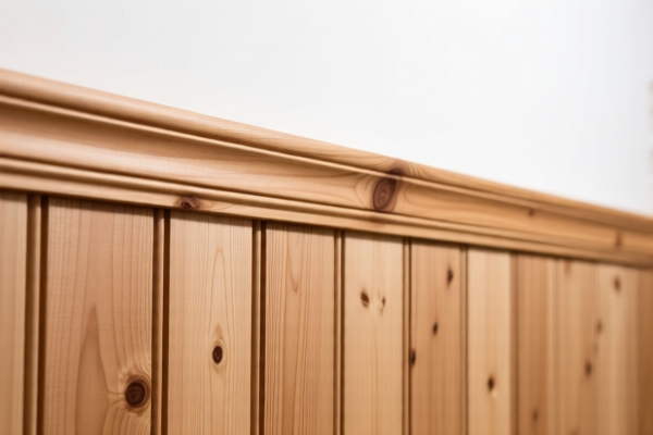 Image for Pine Wood Wall Panel Molding