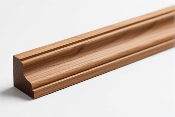 Coniferous Wood Shaped Molding (Not Assembled)