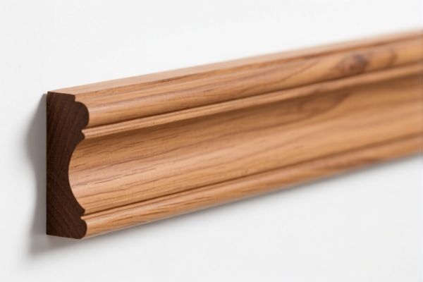 Coniferous Wood Shaped Molding (Not Assembled)