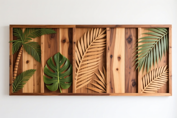Tropical Wood Interior Wall Panel