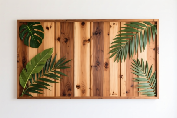 Tropical Wood Interior Wall Panel