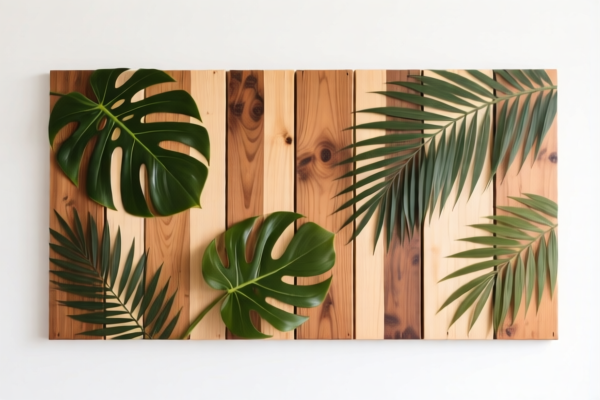 Tropical Wood Wall Panel