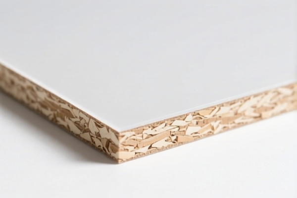 High density melamine faced particle board