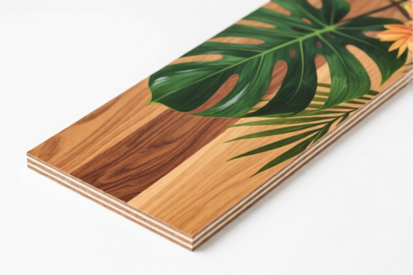Image for Tropical Wood Veneered Plywood (Untreated)
