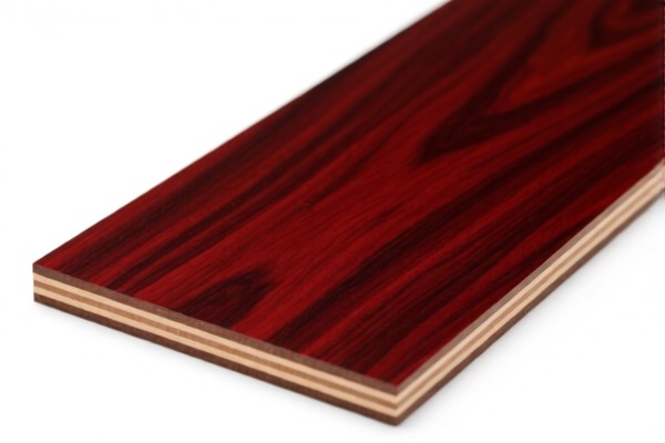 Image for Dark Red Meranti Veneered Plywood (Unsurfaced)