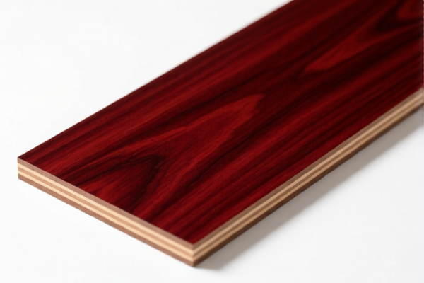 Image for Dark Red Meranti Veneered Plywood (Unsurfaced)