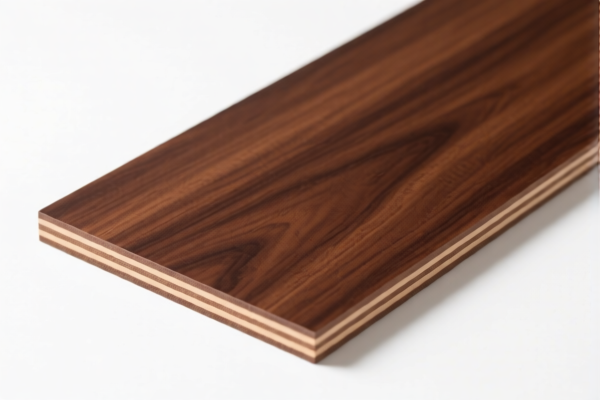 Tropical Wood Veneered Plywood (Mahogany)