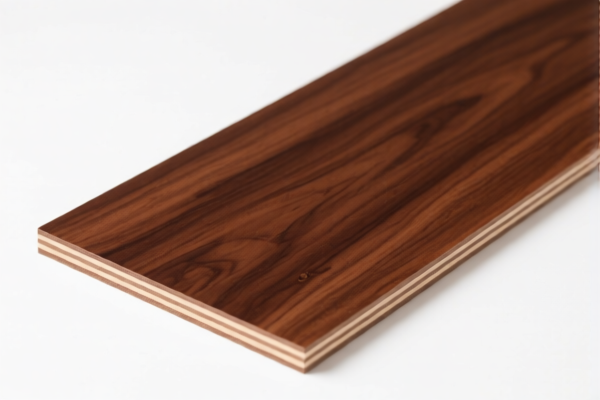 Tropical Wood Veneered Plywood (Mahogany)