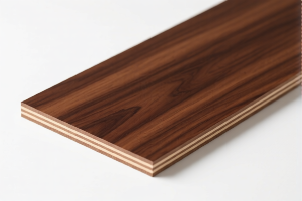 Tropical Wood Veneered Plywood (Mahogany)
