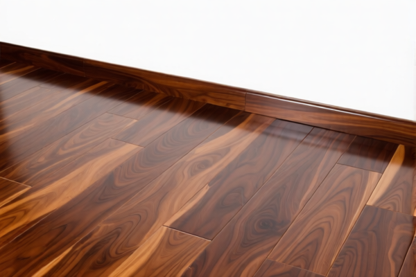 Transparent Lacquer Walnut Wood Flooring