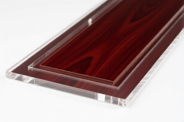 Transparent Protected Cherry Veneer Panel