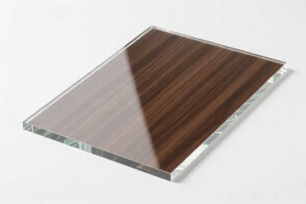 Transparent Coating Veneer Panel